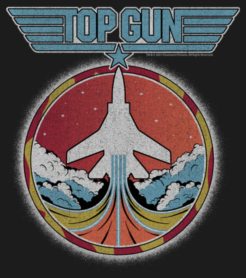 Junior's Top Gun Fighter Jet Liftoff Festival Muscle Tee