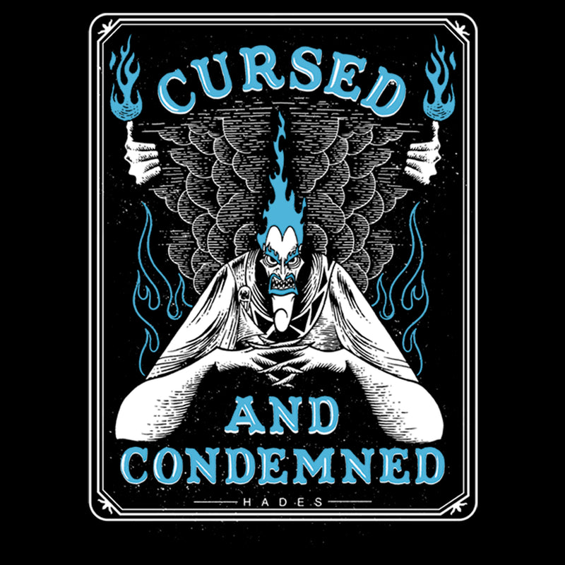 Men's Hercules Hades Cursed & Condemned Trading Card T-Shirt
