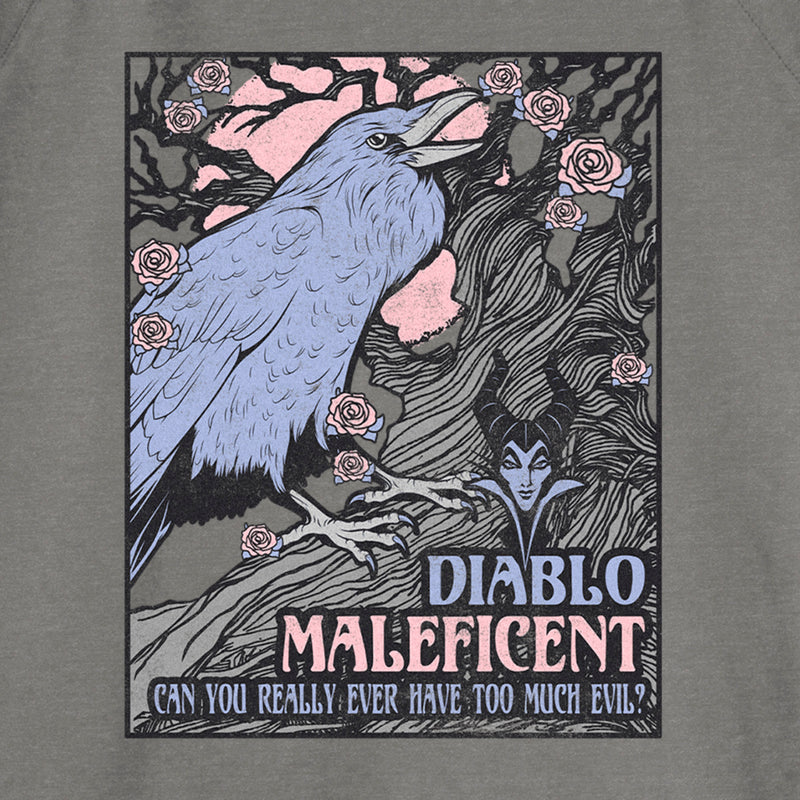 Junior's Sleeping Beauty Diablo Maleficent Can You Really Ever Have too Much Evil Sweatshirt