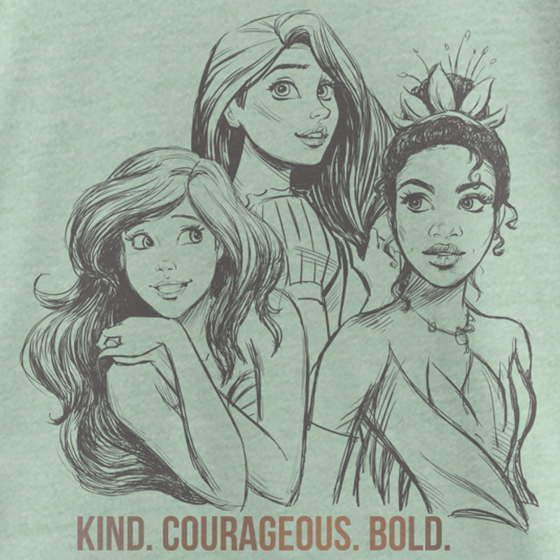 Girl's Disney Sketch Portraits T-Shirt