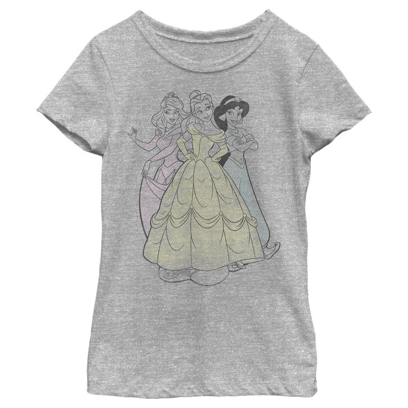 Girl's Disney Princess Coloring Book T-Shirt