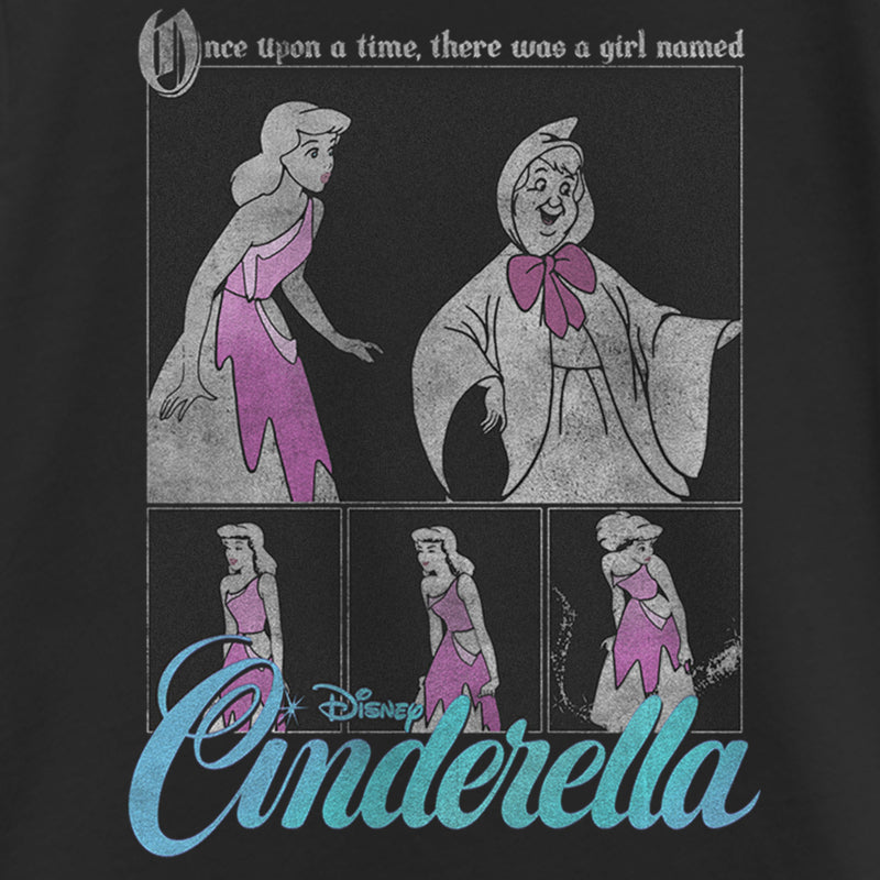 Girl's Cinderella Once Upon a Time Scene T-Shirt