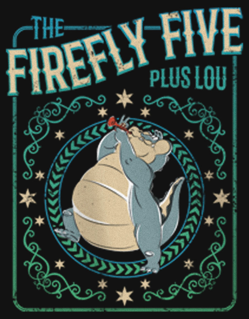 Girl's The Princess and the Frog The Firefly Five Plus Lou T-Shirt