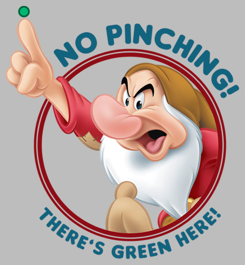 Men's Snow White and the Seven Dwarfs Grumpy St. Patrick's Day No Pinch There is Green There T-Shirt