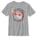 Boy's Snow White and the Seven Dwarfs Grumpy St. Patrick's Day No Pinch There is Green Here T-Shirt