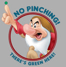 Boy's Snow White and the Seven Dwarfs Grumpy St. Patrick's Day No Pinch There is Green Here T-Shirt