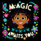 Girl's Encanto Magic Awaits You Mirabel Portrait T-Shirt