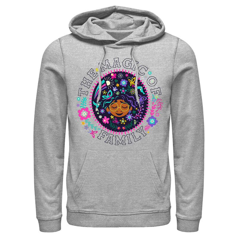 Men's Encanto Mirabel The Magic of Family Circle Pull Over Hoodie