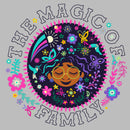 Men's Encanto Mirabel The Magic of Family Circle Pull Over Hoodie