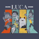 Boy's Luca Vintage Character Panels T-Shirt