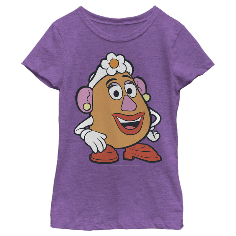 Girl's Toy Story Mrs. Potato Face T-Shirt