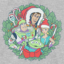 Women's Toy Story Christmas Wreath Characters T-Shirt