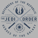 Men's Star Wars: The Clone Wars Jedi Order Emblem Pull Over Hoodie