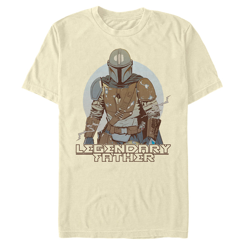 Men's Star Wars: The Mandalorian Din Djarin and Grogu Legendary Dad T-Shirt