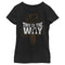 Girl's Star Wars: The Mandalorian The Way Silhouette T-Shirt