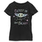 Girl's Star Wars: The Mandalorian Grogu Cutest in the Galaxy Iridescent T-Shirt