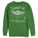 Men's Star Wars: The Mandalorian Grogu St. Patrick's Day Luckiest In The Galaxy Sweatshirt