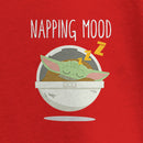 Girl's Star Wars: The Mandalorian Napping Mood Grogu T-Shirt