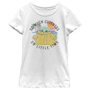 Girl's Star Wars: The Mandalorian Grogu So Much Cuteness So Little Time T-Shirt