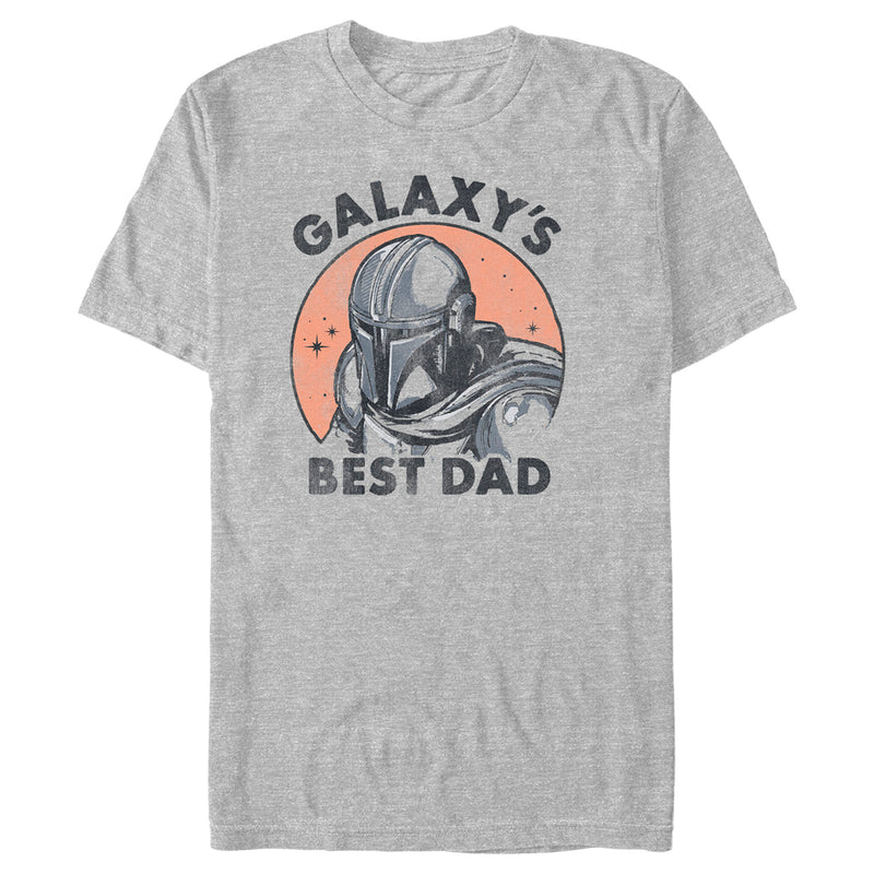 Men's Star Wars: The Mandalorian Din Djarin Galaxy's Best Bounty Hunter T-Shirt