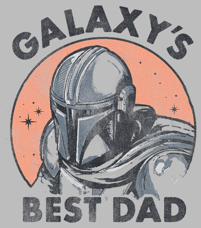 Men's Star Wars: The Mandalorian Din Djarin Galaxy's Best Bounty Hunter T-Shirt