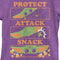 Girl's Star Wars: The Mandalorian Halloween Grogu Protect Attack Snack T-Shirt