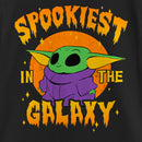 Girl's Star Wars: The Mandalorian Halloween Grogu Spookiest in the Galaxy T-Shirt