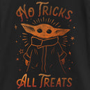 Girl's Star Wars: The Mandalorian Halloween Grogu No Tricks All Treats T-Shirt