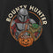 Girl's Star Wars: The Mandalorian Halloween Din Djarin Grogu Bounty Hunter Candy Distressed T-Shirt