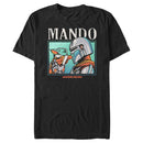 Men's Star Wars: The Mandalorian Mando and the Child T-Shirt