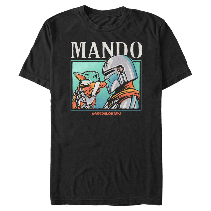 Men's Star Wars: The Mandalorian Mando and the Child T-Shirt