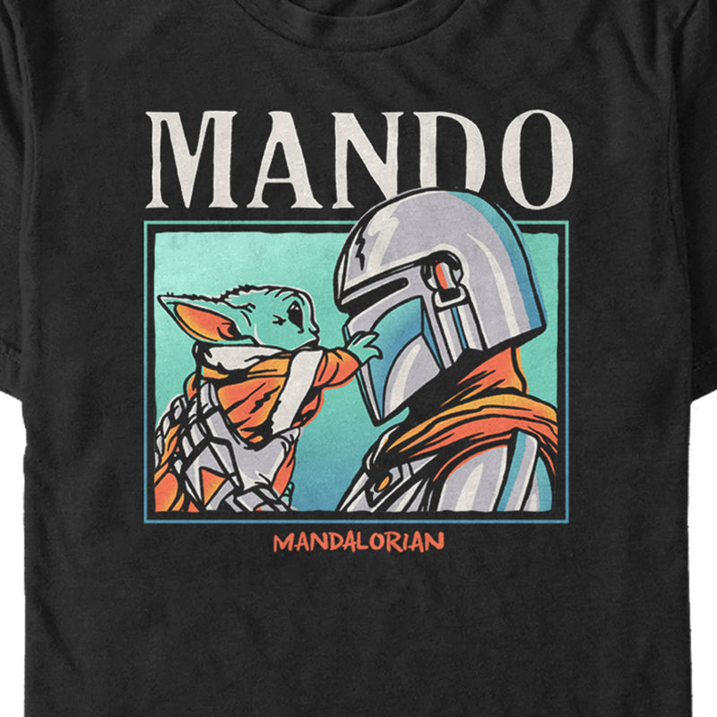 Men's Star Wars: The Mandalorian Mando and the Child T-Shirt