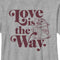 Boy's Star Wars: The Mandalorian Valentine's Day Grogu Love is the Way T-Shirt