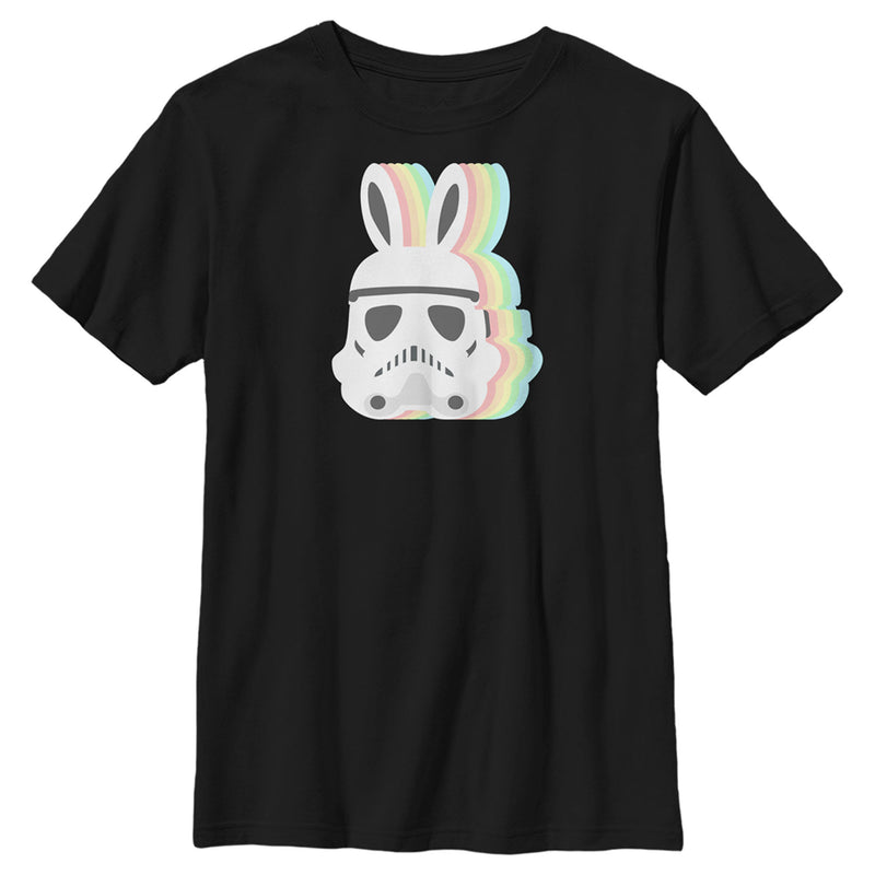 Boy's Star Wars Easter Stormtrooper Pastel Easter Ears T-Shirt