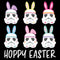 Girl's Star Wars Hoppy Easter Stormtroopers Line Up T-Shirt
