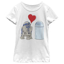 Girl's Star Wars: A New Hope Droid Love T-Shirt