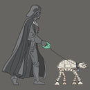 Junior's Star Wars Darth Vader AT-AT Walking the Dog Sweatshirt