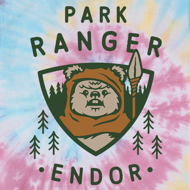 Men's Star Wars Park Ranger Endor Ewok Badge T-Shirt