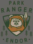 Junior's Star Wars Park Ranger Endor Ewok Badge Sweatshirt