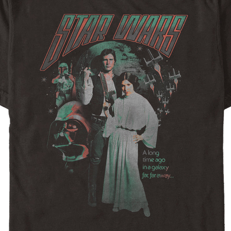 Men's Star Wars Distressed New Hope Poster T-Shirt