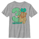 Boy's Star Wars 3rd Birthday Cute Ewok T-Shirt