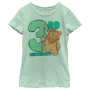 Girl's Star Wars 3rd Birthday Cute Ewok T-Shirt