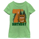 Girl's Star Wars Ewok 7th Birthday T-Shirt