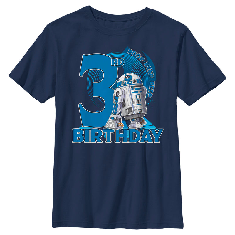 Boy's Star Wars R2-D2 3rd Birthday T-Shirt