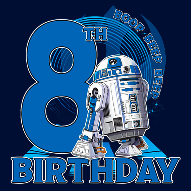 Boy's Star Wars R2-D2 8th Birthday T-Shirt