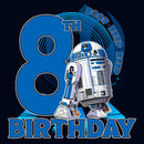 Girl's Star Wars R2-D2 8th Birthday T-Shirt