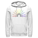 Men's Star Wars: A New Hope Lightsaber Rainbow Pull Over Hoodie