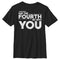Boy's Star Wars May the Fourth Be With You Bold T-Shirt
