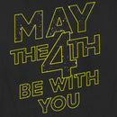 Women's Star Wars May the 4th Be With You Stars T-Shirt