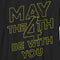 Boy's Star Wars May the 4th Be With You Stars T-Shirt